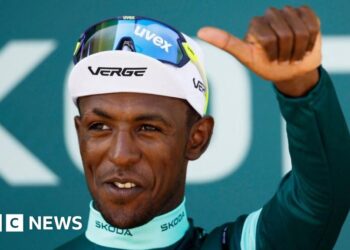 Tour de France bike owner Biniam Girmay: The Eritrean racking up historic wins